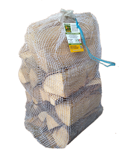 Sacco reale di legna da ardere da 15 kg